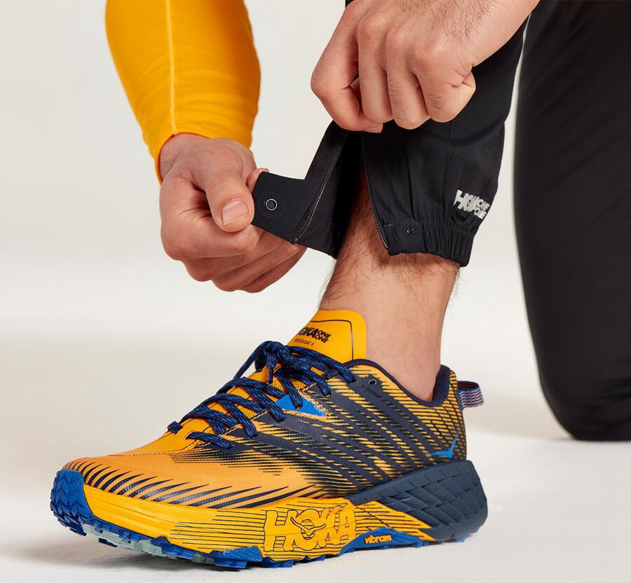 Hoka One One Nohavice Panske Čierne - Wind - 84759-AXBU